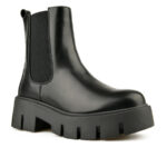 Μαύρα chelsea μποτάκια με ζεστή επένδυση - Image 2