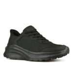 Μαύρα υφασμάτινα sneakers - Image 2