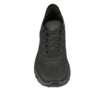 Μαύρα υφασμάτινα sneakers - Image 3