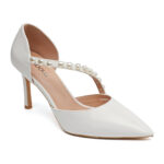 Λευκές γόβες με πέρλες - Image 2